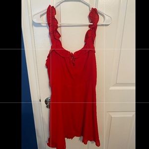 NWT Red Princess Polly Dress